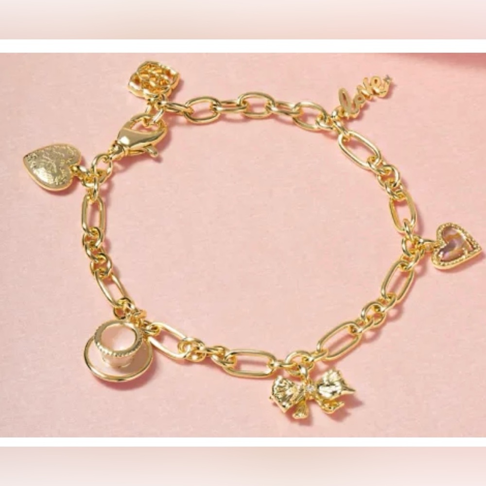 Kendra Scott x LoveShackFancy Charm Bracelet NWT (FIRST LAUNCH)